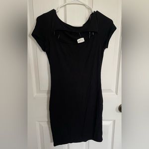 NWT black forever 21 cut out mini dress size small